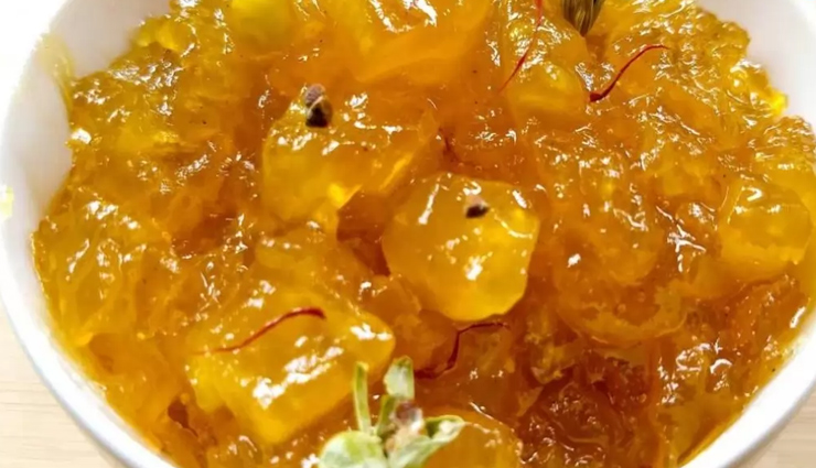 कच्चे आम का मुरब्बा : एक बार बनाकर रख लें और लंबे समय तक उठाएं इसका लुत्फ #Recipe kachche aam ka murabba,kachche aam ka murabba tasty,kachche aam ka murabba delicious,kachche aam ka murabba summer,kachche aam ka murabba children,kachche aam ka murabba ingredients,kachche aam ka murabba recipe