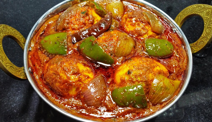 Recipe- North Indian Style Kadai Egg Masala