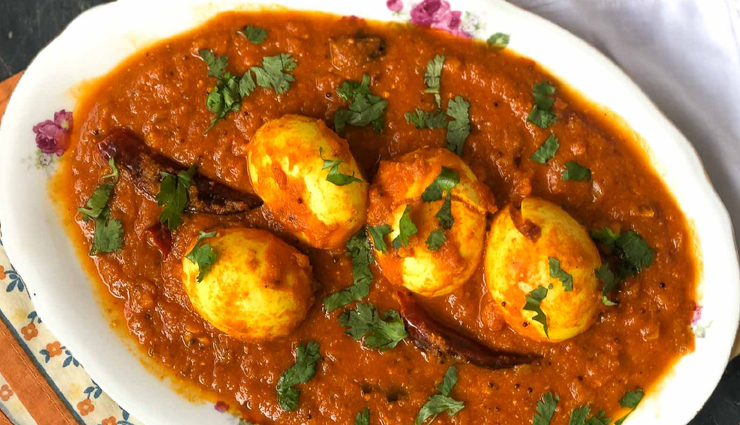 north indian style kadai egg masala,food,easy recipe
