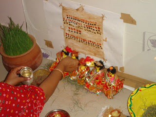 kajali teej,kajali teej pooja method