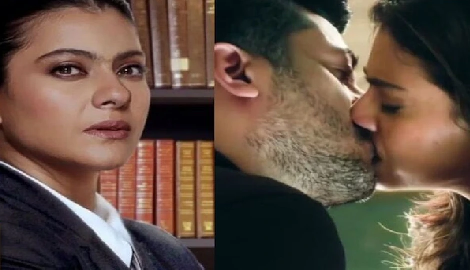 काजोल ने ऑनस्क्रीन पति को किया किस, फिर तोड़ी नो-किसिंग पॉलिसी, वीडियो वायरल