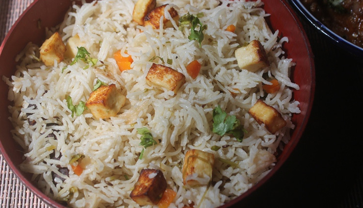 Recipe- Beat The Monday Blues With Kaju Paneer Pulao