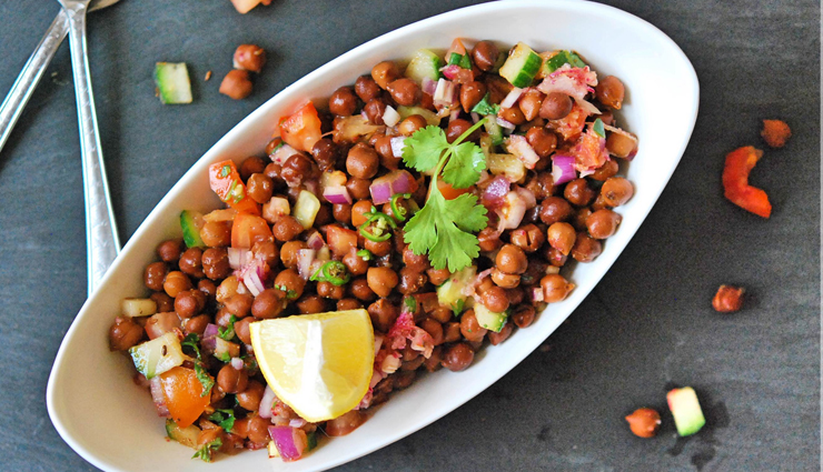Recipe- Healthy To Eat Kala Chana Chaat