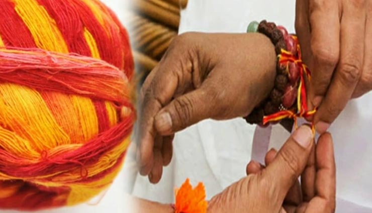 पूजा के दौरान बांधा जाता हैं कलावा, जानें इसके नियम और महत्व