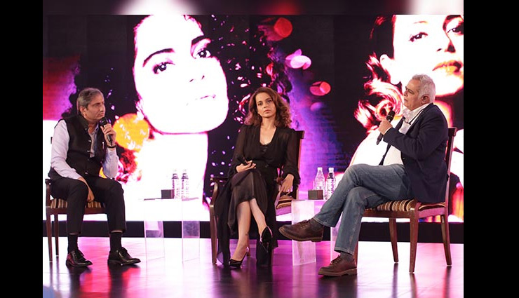 यूथ प्रोग्राम में बॉलीवुड क्वीन का बोल्ड और बिंदास अन्दाज़ ndtv youth for change,kangana ranaut,bollywood,fashion