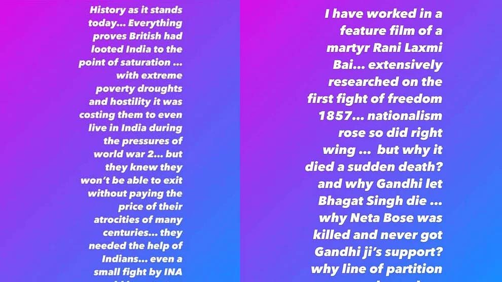 kangana ranaut,kangana ranaut controversial statement,kangana ranaut news,bhik me mili azadi