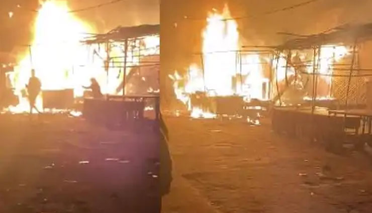 UP News: कानपुर में 6 दुकानों में लगी भीषण आग, हमीरपुर में 50,000 का इनामी गिरफ्तार