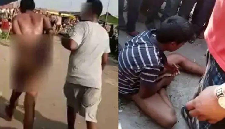 कानपुर: सब्जी चोरी के आरोप में युवक को व्यापारियों ने नंगा करके पीटा, हाथ बांधकर मंडी में घुमाया 