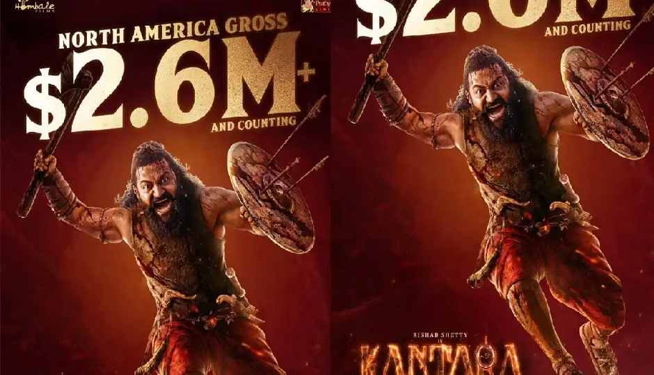 Kantara: Chapter 1 ने नॉर्थ अमेरिका में मचाई धूम, पहले वीकेंड में $2.6 मिलियन का कलेक्शन