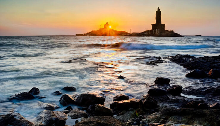 sunrise and sunset spots in india,beautiful sunrise and sunset spots in india,india travel,india tourism,tourist places in india