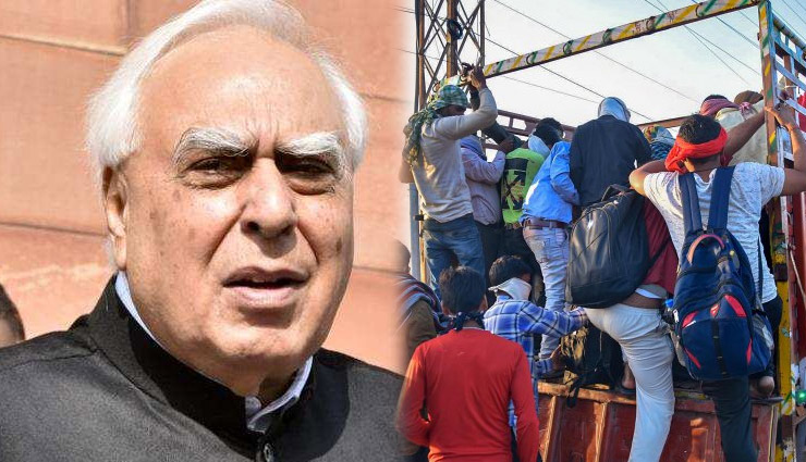 कोरोना : लॉकडाउन पर सिब्बल का तंज, ट्विटर पर शेयर की भारत की दो तस्वीरें