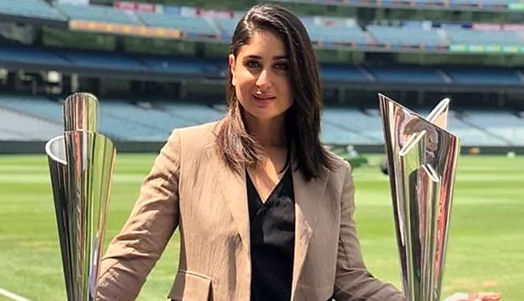 Kareena Kapoor makes Pataudi clan proud, unveils trophies for T20 World Cup in Melbourne