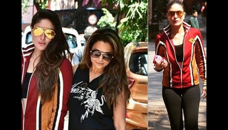 bollywood,Kareena Kapoor,gucci jacket,gym ,बॉलीवुड,करीना कपूर 