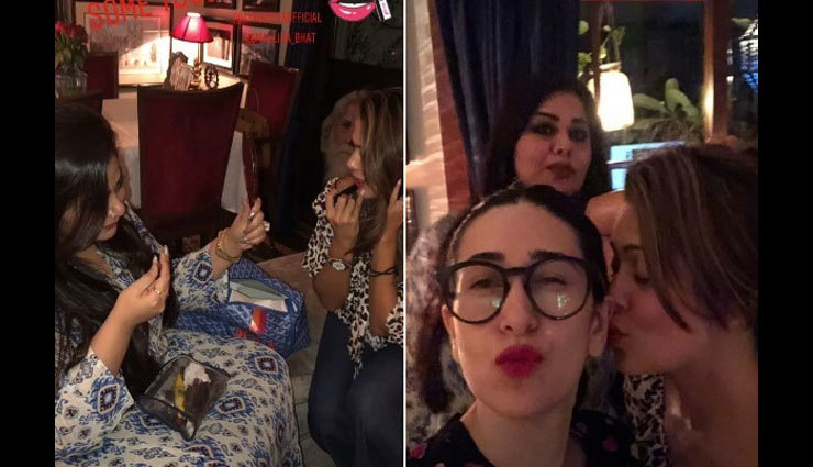 करीना कपूर ने इस कूल अंदाज में 'गर्ल गैंग' के साथ की पार्टी, तस्वीरें और वीडियो वायरल bollywood,Kareena Kapoor,kareena kapoor hangout party,girl gang