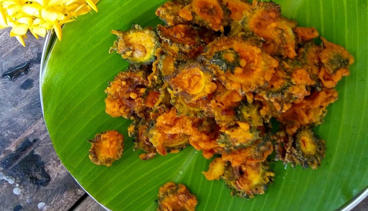 karela chips,bitter gourd chips recipe,hunger struck,food,chips recipes,homemade chips,easy recipes