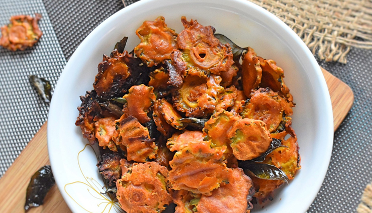 Recipe- Crispy and Delicious Karela Chips
