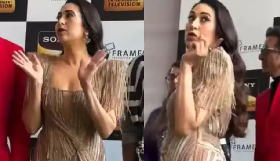 करिश्मा कपूर ने पैपराजी को दी शालीनता की नसीहत, ‘ज्यादा जूम मत करना’ कहते ही वायरल हुआ वीडियो, सोशल मीडिया पर छिड़ी बहस