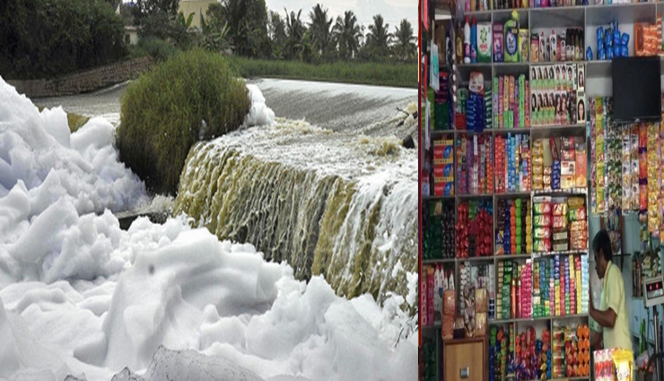 कर्नाटक ने जल निकायों के पास साबुन, शैम्पू पर लगाया प्रतिबंध 