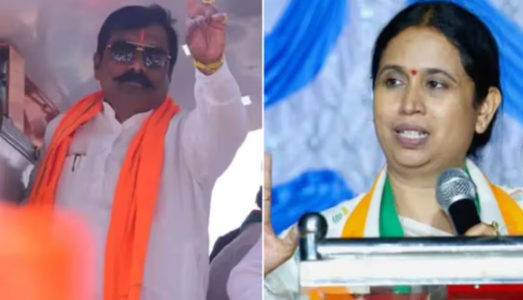 कांग्रेस महिला नेता के खिलाफ भाजपा नेता के विवादित बोल, अच्छी नींद के लिए एक एक्स्ट्रा पैग जरूर लें