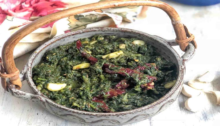 कश्मीरी पालक साग देगा सर्दियों में स्वाद का मजा #Recipe kashmiri palak saag recipe,recipe,recipe in hindi,special recipe