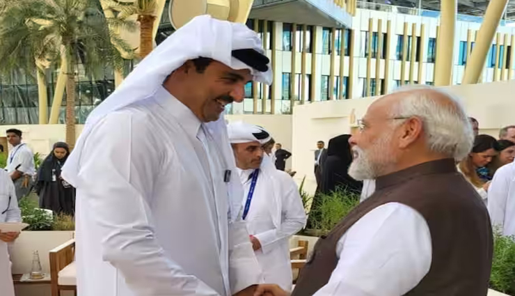 प्रधानमंत्री मोदी की कतर के अमीर से हुई मुलाकात का असर, मौत की सजा पाए 8 पूर्व नेवी अफसरों से मिले राजनयिक