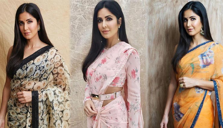 भारत फिल्म के प्रमोशन में दिखा कटरीना का साड़ी अवतार, सभी को आया बेहद पसंद