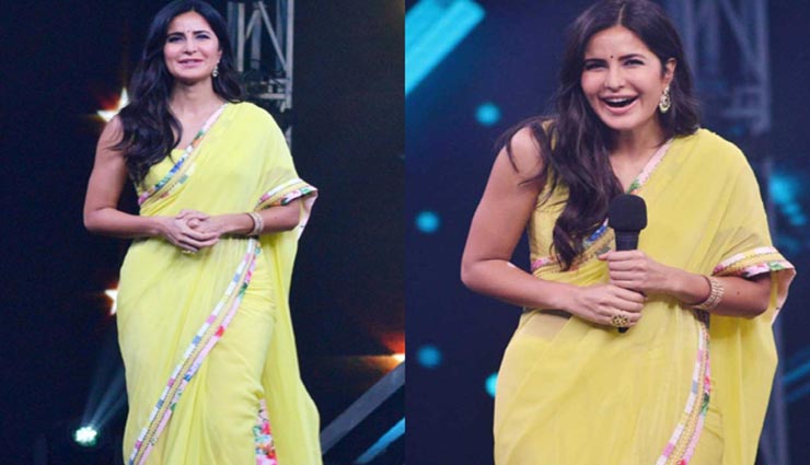 भारत फिल्म के प्रमोशन में दिखा कटरीना का साड़ी अवतार, सभी को आया बेहद पसंद fashion tips,katrina kaif fashion,celebrity fashion,katrina kaif saree look,movie bharat pramotion look