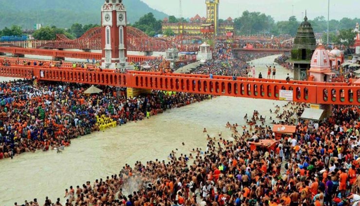 कोरोना संकट के चलते कांवड़ यात्रा पर रोक, हरिद्वार में पुलिस-प्रशासन का पहरा 