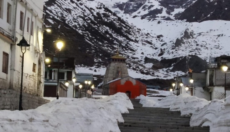 kapat of kedarnath temple,kedarnath temple,kedarnath temple in lockdown,coronavirus,coronavirus lockdown,news,news in hindi