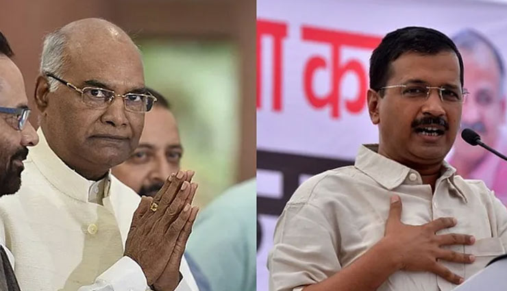 Arvind Kejriwal Appointed as Delhi Chief Minister In The Presence of President Ram Nath Kovind