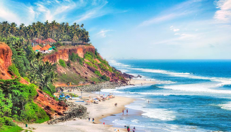 beaches in kerala,kerala,kovalam beach,varkala beach,kannur beach,marari beach,bekal beach,cherai beach