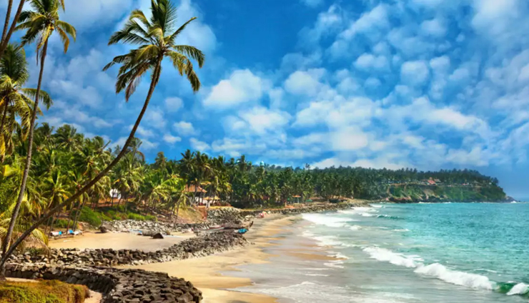 kerala,beaches in kerala,kovalam beach,varkala beach,kannur beach,marari beach,bekal beach,cherai beach