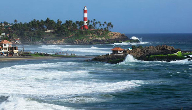 beaches to visit in kerala,kerala,shankhumugham beach,kovalam beach,lighthouse beach,hawa beach,samudra beach