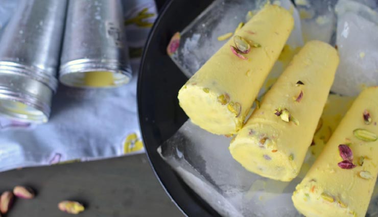 kesar pista kulfi recipe,recipe,recipe in hindi,special recipe
