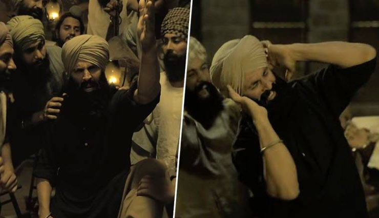 Akshay Kumar,akshay kumar fire ramp walk,akshay kumar dangerous ramp walk,mumbai,kesari,sooryavanshi,rohit shetty,karan johar,bollywood,bollywood news hindi,bollywood gossips hindi