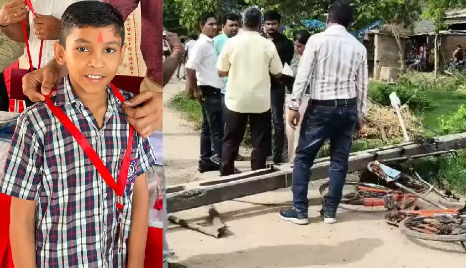 गुजरात के खेड़ा में दर्दनाक हादसा, स्कूल जा रहे 11 वर्षीय छात्र पर गिरा बिजली का खंभा; मौके पर मौत, 6 बहनों का इकलौता भाई था मासूम