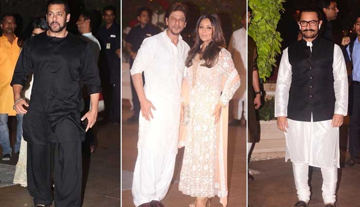 मुकेश अंबानी के घर में विराजे बप्पा, बॉलीवुड की कई नामचीन हस्तियों ने पहुंचकर टेका माथा, देखे तस्वीरे