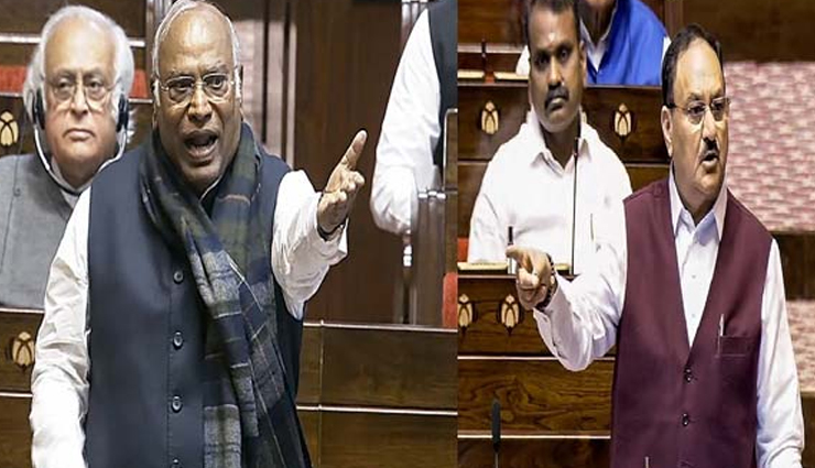 खड़गे की टिप्पणी पर जे.पी. नड्डा ने जताया विरोध, प्रतिपक्ष नेता ने मांगी माफी