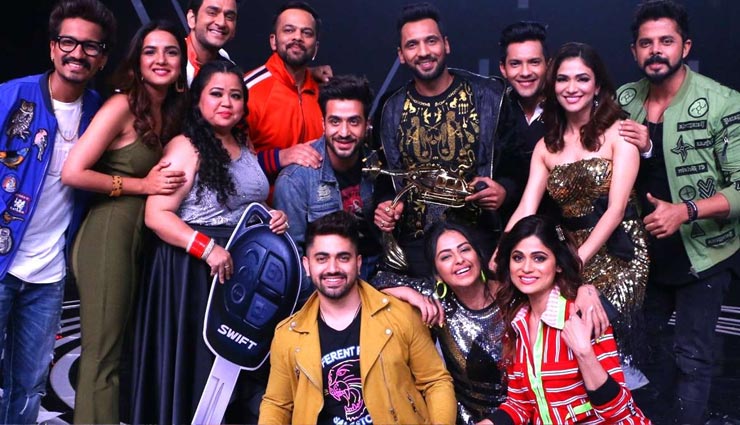 khatron ke khiladi 9 winner,aditya narayan,punit pathak,rohit shetty,khatron ke khiladi 9 grand finale,khatron ke khiladi,bharti singh,khatron ke khiladi 9 winner name