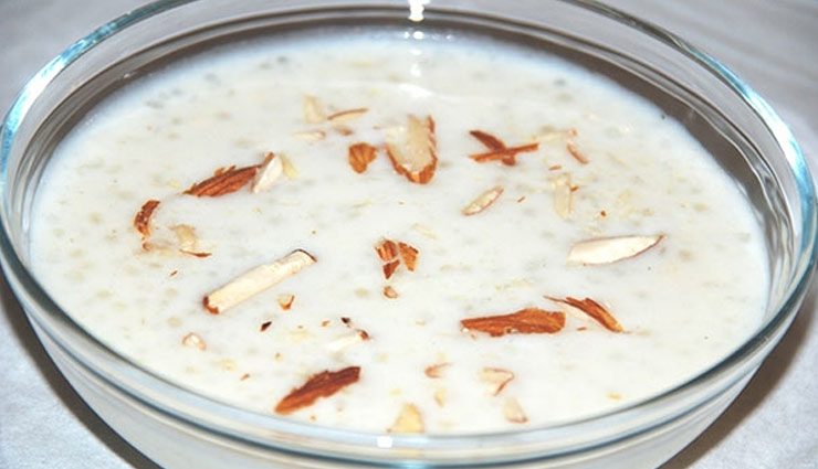 साबूदाने की लजीज खीर, नवरात्रि उपवास में देगी आपका साथ #Recipe navratri,navratri special,recipe sabudana kheer,sabudana kheer