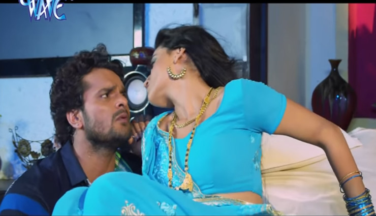 खेसारी लाल और रुपा देवी के रोमांस के चर्चें यूट्यूब पर हुए वायरल,  68 लाख से ज्यादा बार देखा गया वीडियो