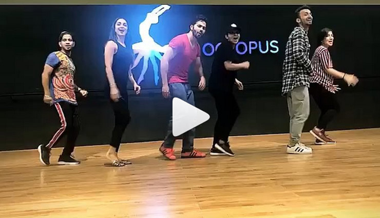 VIDEO- Kiara Advani Shoots a Song With Varun Dhawan for Kalank