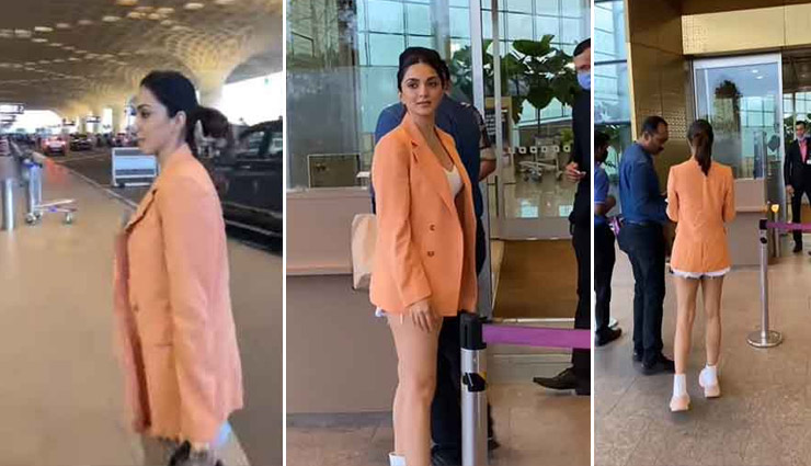स्टाइल हो तो ऐसा! शॉर्ट्स और टॉप पर लंबा का कोट पहन एयरपोर्ट पहुंचीं कियारा आडवाणी, देखें वीडियो