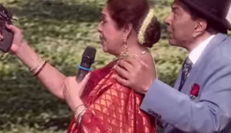  India’s Got Talent के मंच पर किरण खेर बनीं 'बसंती', धर्मेंद्र ने सिखाया बंदूक चलाना; VIDEO