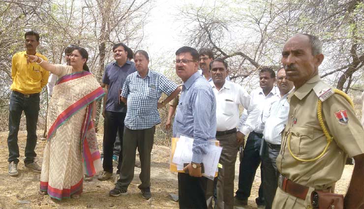 राजस्थान : उच्च शिक्षा मंत्री किरण माहेश्वरी ने राजसमन्द शहर में विकास कार्यों का अवलोकन किया