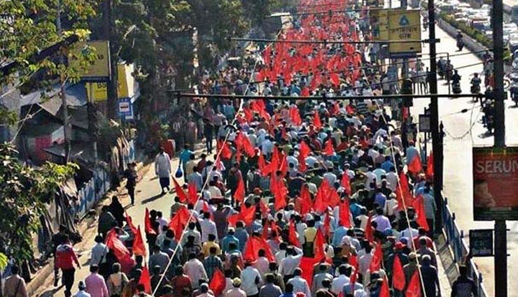 किसान मार्च में शामिल होंगे केजरीवाल-राहुल गांधी, संसद के आसपास करीब 3500 पुलिसकर्मी तैनात