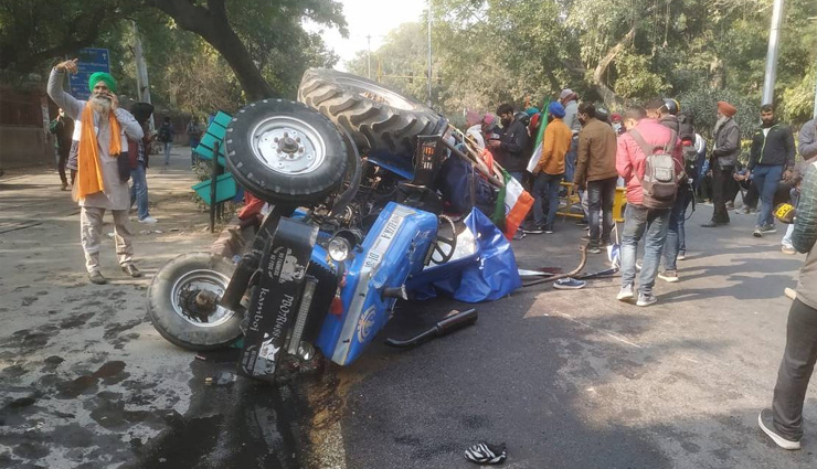 गोली से नहीं ट्रैक्टर के पलटने से ही हुई थी किसान की मौत: पोस्टमार्टम रिपोर्ट