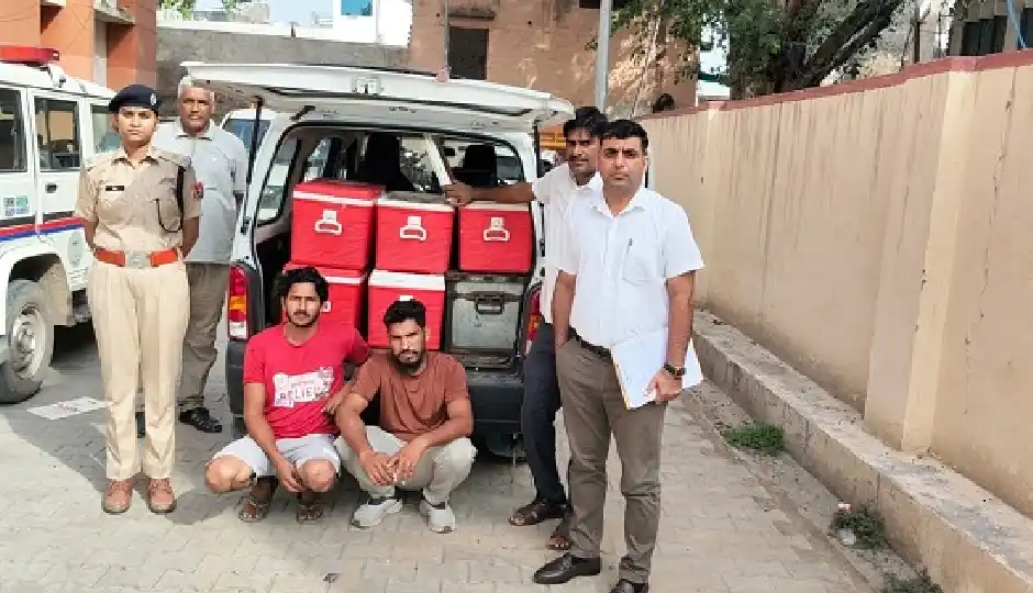 किशनगढ़ में मिलावटखोरों पर बड़ी कार्रवाई, 545 किलो बदबूदार सिंथेटिक पनीर जब्त कर जेसीबी से कराया गया नष्ट