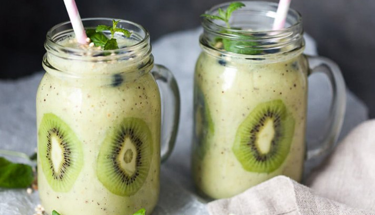 kiwi smoothie,hunger struck,food,easy recipe