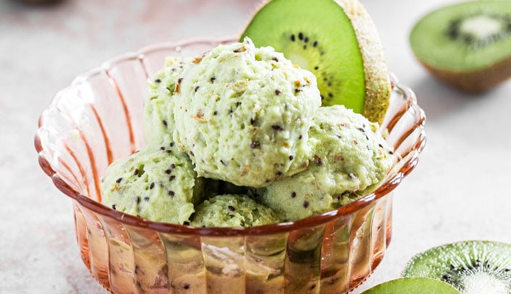 Recipe- Delicious and Creamy Kiwi Sorbet
